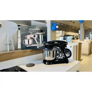 Schafer NeoCast Plus Kıyma Aparatlı Dijital Döküm Stand Mikser-Siyah