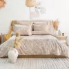 Schafer Home Premium Comfort Çift Kişilik Nevresim Takımı 6 Parça Ekru