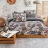 Schafer Home Premium Comfort Çift Kişilik Nevresim Takımı 6 Parça Gri