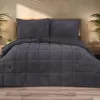 Schafer Home Deluxe Çift Kişilik Yorgan Seti Antrasit
