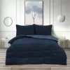 Schafer Home Deluxe Çift Kişilik Yorgan Seti İndigo