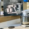 Schafer NeoCast Plus Kıyma Aparatlı Dijital Döküm Stand Mikser-Gümüş