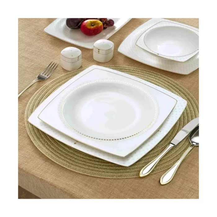 Pierre Cardin Almond 60 Parça Yemek Takımı