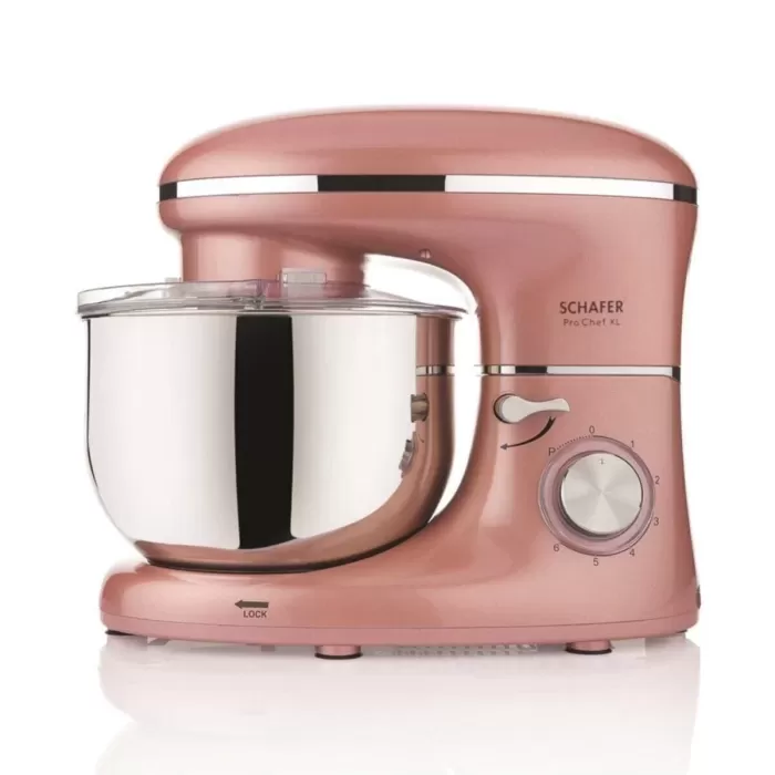 Schafer Prochef XL 1400 W 5 lt Stand Mikser Rosegold