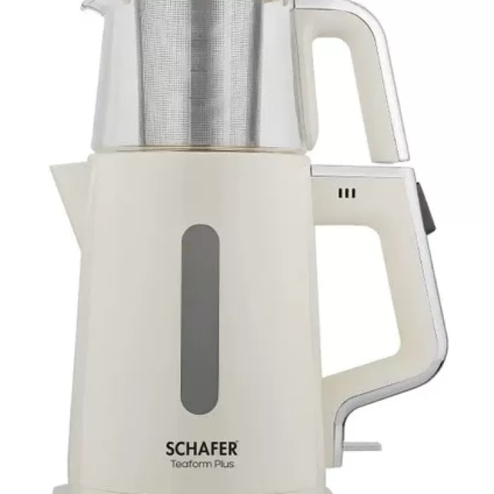 Schafer Teaform Plus 2200 W Çelik Bej Çay Makinesi