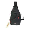 Siyah Spor Orta Boy Unisex Body Bag Çapraz Çanta