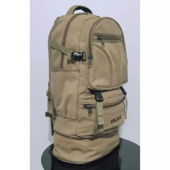 Outdoor Kanvas Kumaş Körüklü Büyük Boy Dağcı Sırt Çantası 508