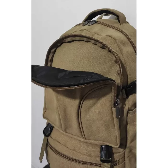 Outdoor Kanvas Kumaş Körüklü Büyük Boy Dağcı Sırt Çantası 508