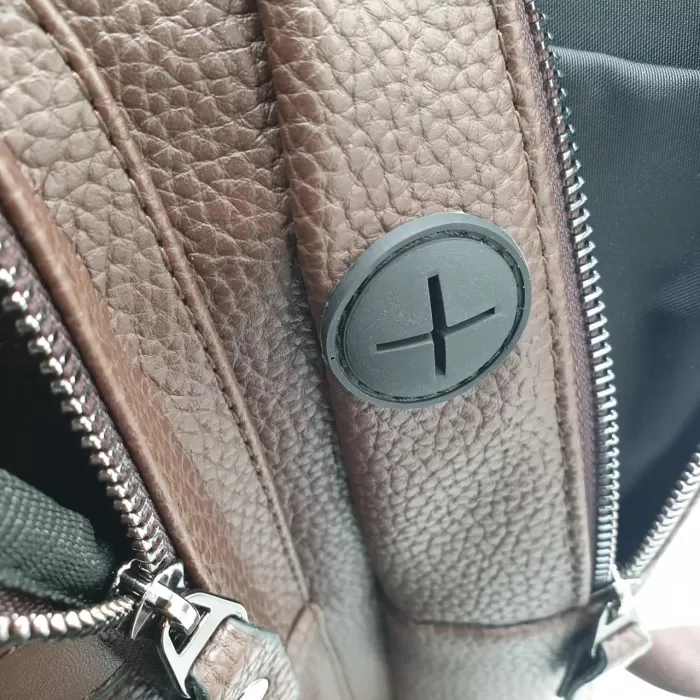 Unisex Laptop Bölmeli Suni Deri Sırt Çantası