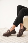 DORVİA TOKALI LOAFER 272-K KAHVE