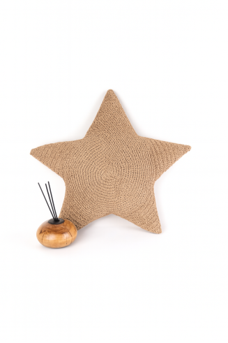 Örme Yıldız Yastık-Handmade&Özel Tasarım