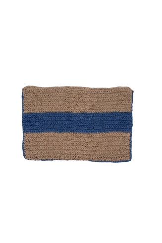 Mavi Çizgili Yastık-Handmade&Özel Tasarım