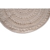 WHİTE PEARL Makrome Kilim El Yapımı Beyaz Bohem Halı