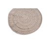 WHİTE PEARL Makrome Kilim El Yapımı Beyaz Bohem Halı