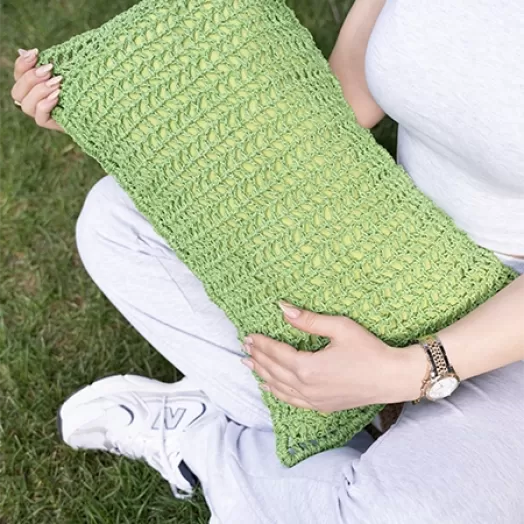 Green Forest Pillow