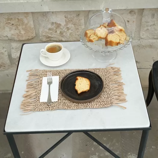 6lı Püsküllü Supla Bohem El Yapımı Masa Altlığı