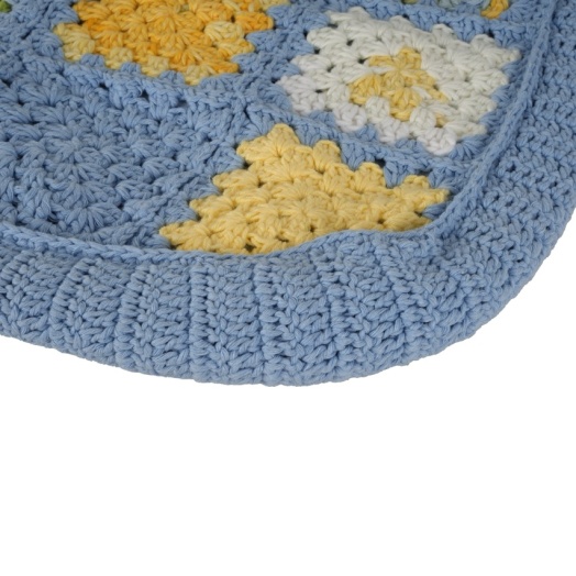 El Örgüsü Patchwork Çanta – Bohem & Renkli Tasarım