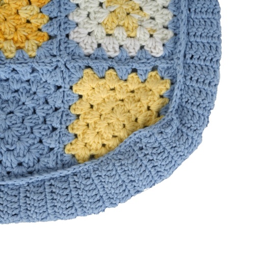El Örgüsü Patchwork Çanta – Bohem & Renkli Tasarım