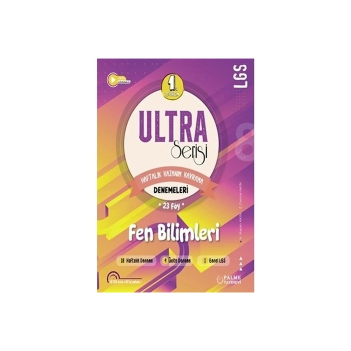 PALME 8.SINIF ULTRA FEN BİLİMLERİ DENEMELERİ 1.DÖNEM
