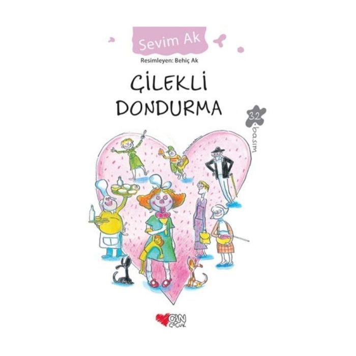 ÇİLEKLİ DONDURMA
