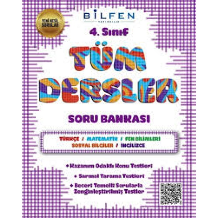 BİLFEN 4. SINIF YENİ TÜM DERSLER SORU BANKASI