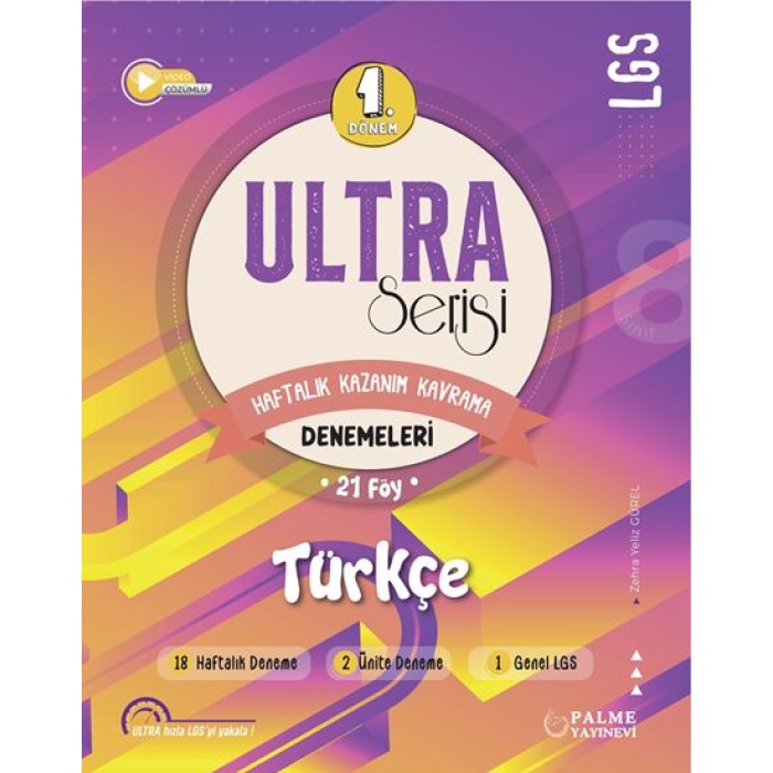 PALME 8.SINIF ULTRA TÜRKÇE DENEME