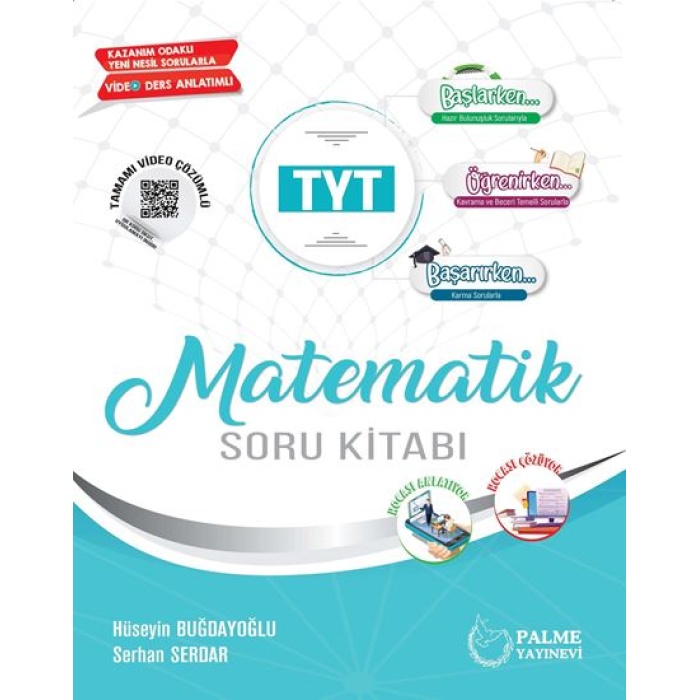 PALME YKS TYT MATEMATİK SORU KİTABI VİDEO ÇÖZÜMLÜ *YENİ*