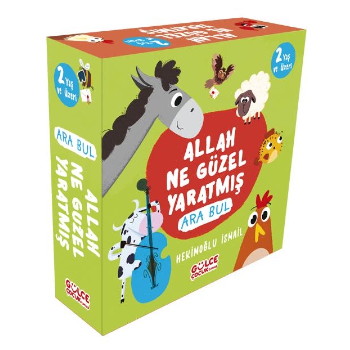 ALLAH NE GÜZEL YARATMIŞ ARA BUL SET 4 KİTAP