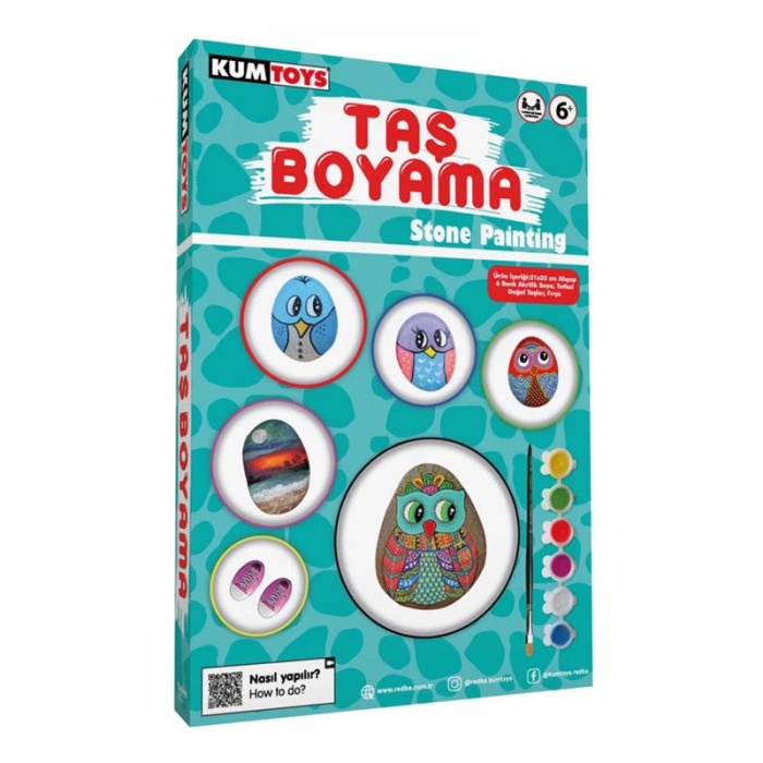 KUMTOYS TAŞ BOYAMA