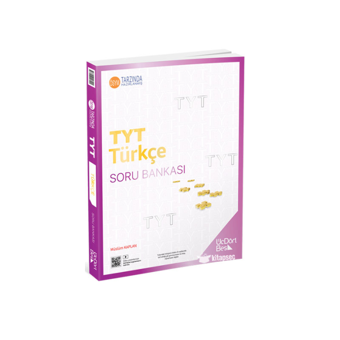 ÜÇ DÖRT BEŞ TYT TÜRKÇE SORU BANKASI