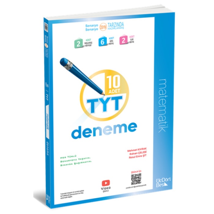 ÜÇ DÖRT BEŞ TYT 10 LU MATEMATİK DENEME