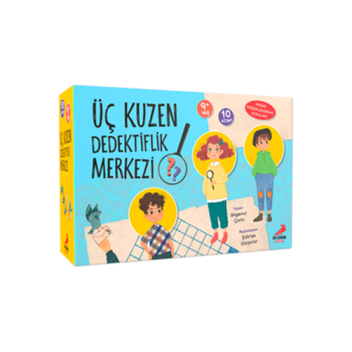 ÜÇ KUZEN DEDEKTİFLİK MERKEZİ - 10 KİTAP SET