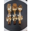 3 Lü Maşa Set Gold