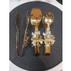 3 Lü Maşa Set Gold
