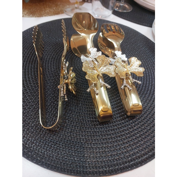 3 Lü Maşa Set Gold