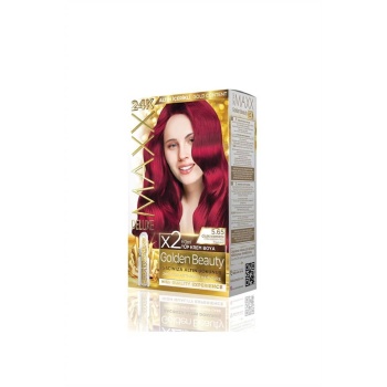 Maxx Deluxe  Set Boya Golden Altın İçerikli  5.65 Çilek Kırmızısı