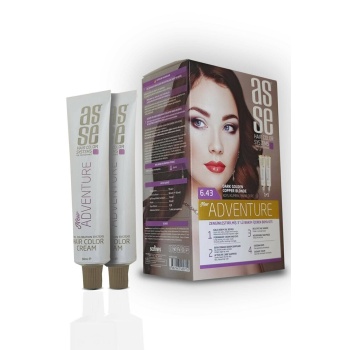 Asse Set Boya 6.43 Koyu Kumral Bakır Dore