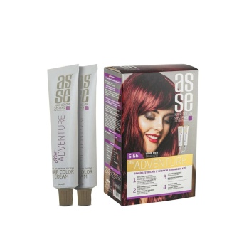 Asse Set Boya 6.66 Şarap Kızılı