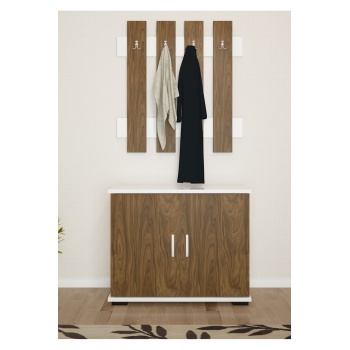 Ayakkabılık Portmanto Vestiyer Iki Kapaklı Ayakkabılık Askılık Ayakkabı Dolabı