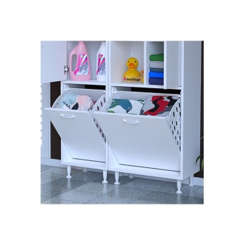 MODİLAYN 95 x 165 x32.5cm Oyuncak Dolabı Çok Amaçlı Dolap Banyo Dolabı Çamaşır Dolabı Mutfak Dolabı