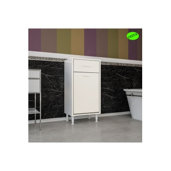 Mutfak Dolabı Sepetli Banyo Dolabı Kirli Camasır  Dolabı