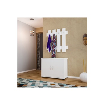 Cesta Modilayn Ard-116 Portmanto Ayakkabılık Askılıklı Ayakkabılık