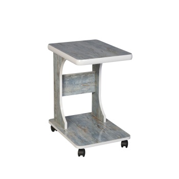 ELİUSTA TEKERLEKLİ MDF C OFİS SEHPASI