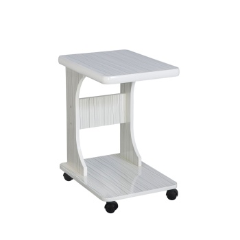 ELİUSTA TEKERLEKLİ MDF C OFİS SEHPASI