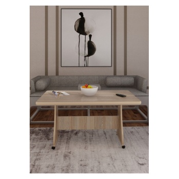 ELİUSTA TEKERLEKLİ MDF MASA MUTFAK MASASI