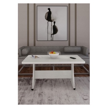 ELİUSTA TEKERLEKLİ MDF MASA YEMEK MASASI