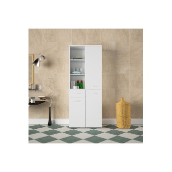 3 Kapılı Tek Çekmeceli Çok Amaçlı Dolap