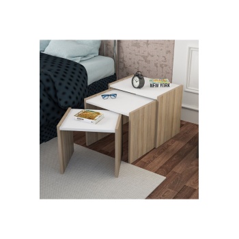 Zigon Sehpa 3 Lü Sehpa