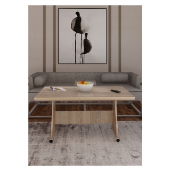 Mdf Orta Sehpa Tekerlekli Masa Mutfak Masası