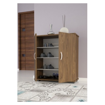 Portmanto Vestiyer Ayakkabılık Çok Amaçlı Dolap 2kapaklı Ayakkabı Dolabı 4 Raflı